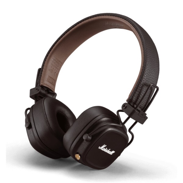 Фото - Наушники накладные беспроводные Marshall Major IV Bluetooth Brown (1006127) Фото - Наушники накладные беспроводные Marshall Major IV Bluetooth Brown (1006127)