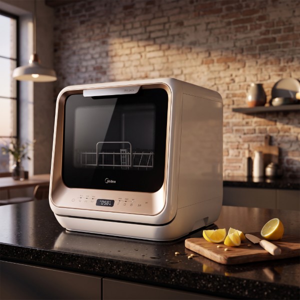 Фото - Посудомоечная машина настольная Midea MCFD42900G MINI-i