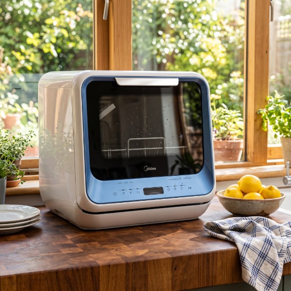 Фото - Посудомийна машина Midea MCFD42900BL MINI-i