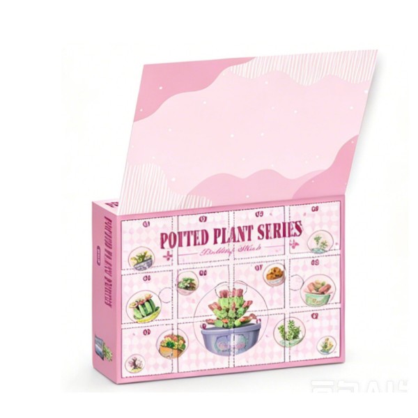 Фото - Пластиковый конструктор Potted Plant Series Цветы (W0703)
