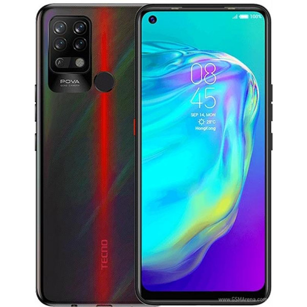 Фото - Смартфон Tecno Pova (LD7) 6/128Gb Dual Sim Dazzle Black