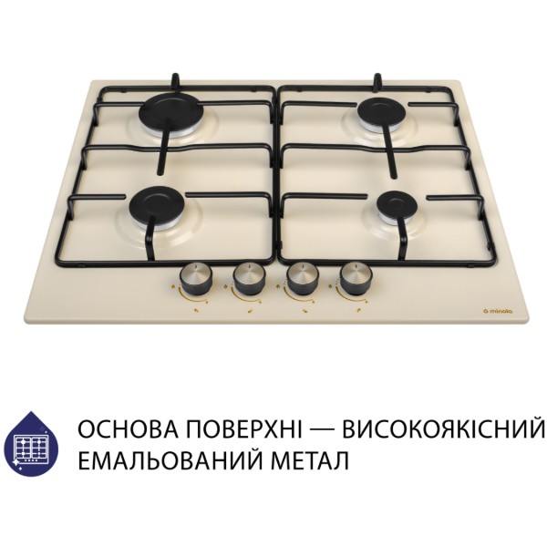 Фото - Варочная панель газовая Minola MGM 61404 IV