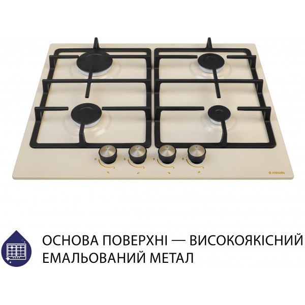 Фото - Варочная панель газовая Minola MGM 614204 IV