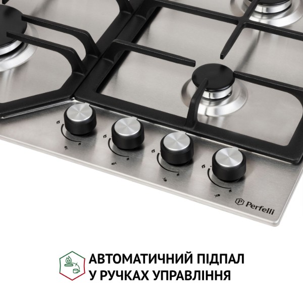 Фото - Варочная панель газовая Perfelli HGM 61424 I