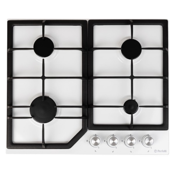 Фото - Варочная панель газовая Perfelli HGM 61424 WH Фото - Варочная панель газовая Perfelli HGM 61424 WH
