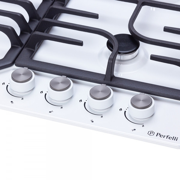 Фото - Варильна поверхня газова Perfelli HGM 61664 WH