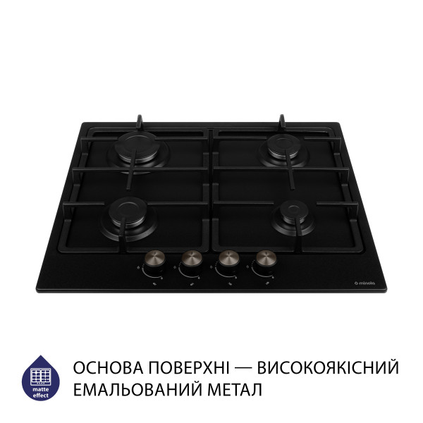Фото - Варочная панель газовая Minola MGM 614204 BL