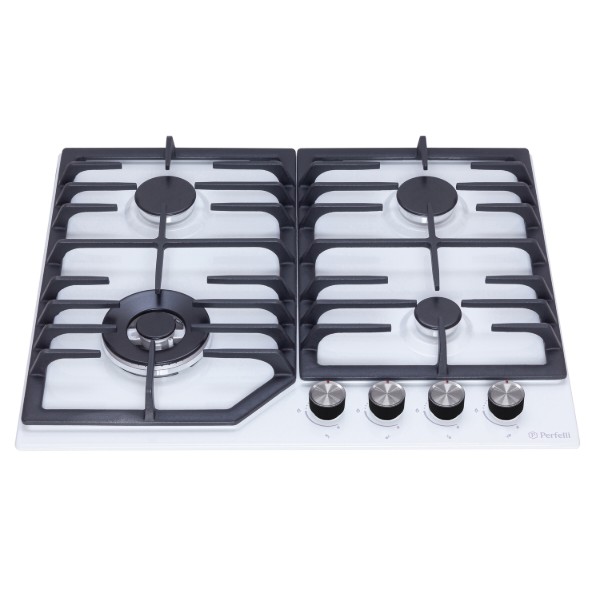 Фото - Варочная панель газовая Perfelli DIAMOND MW69C BIANCO