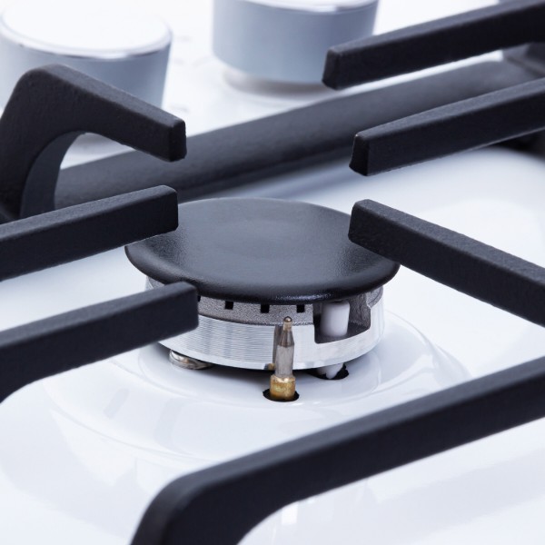 Фото - Варочная панель газовая Perfelli DIAMOND MW69C BIANCO