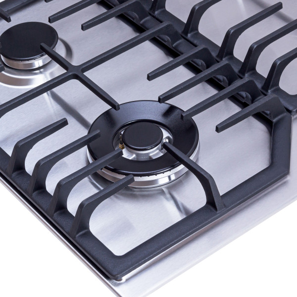 Фото - Варильна поверхня газова Perfelli DIAMOND MW69C INOX