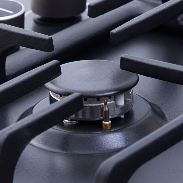 Фото - Варочная панель газовая Perfelli DIAMOND MW69C NERO