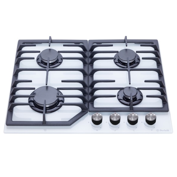 Фото - Варочная панель газовая Perfelli DIAMOND G69C BIANCO