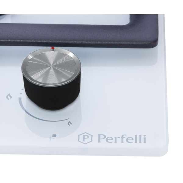 Фото - Варочная панель газовая Perfelli DIAMOND G69C BIANCO