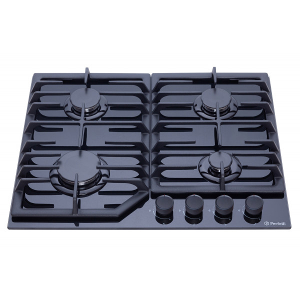 Фото - Варильна поверхня газова Perfelli DIAMOND G69C NERO