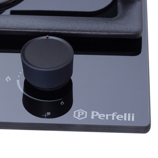 Фото - Варильна поверхня газова Perfelli DIAMOND G69C NERO