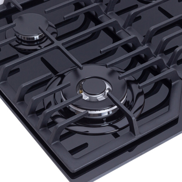 Фото - Варильна поверхня газова Perfelli DIAMOND GW69C NERO
