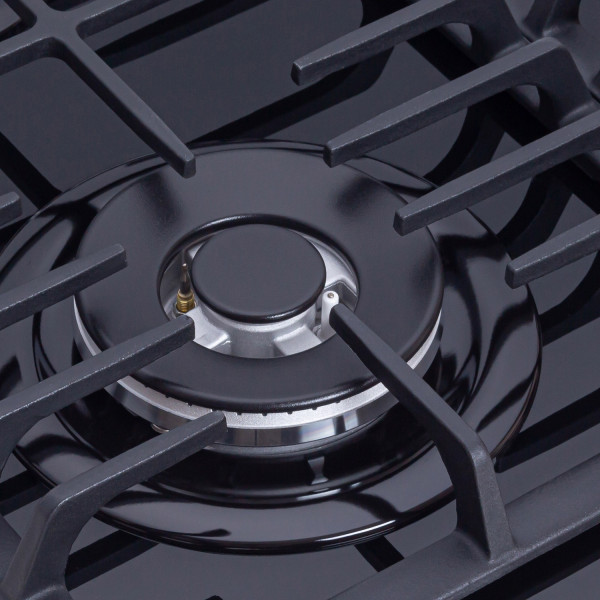 Фото - Варильна поверхня газова Perfelli DIAMOND GW69C NERO