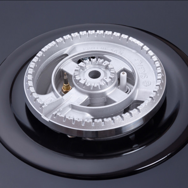 Фото - Варильна поверхня газова Perfelli DIAMOND GW69C NERO