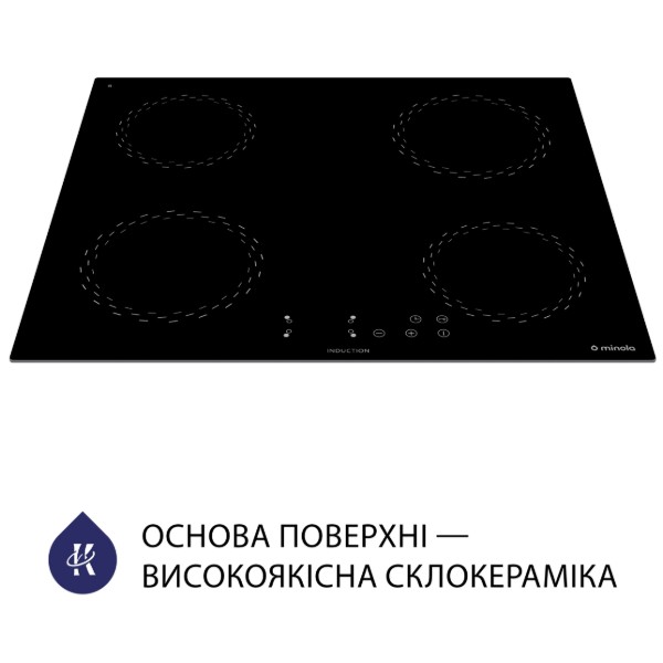 Фото - Варочная панель электрическая Minola MI 6038 KBL