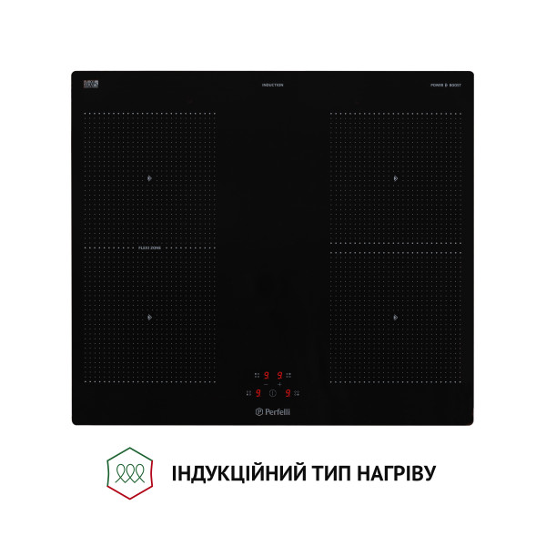 Фото - Варильна поверхня електрична Perfelli HI 674 BL