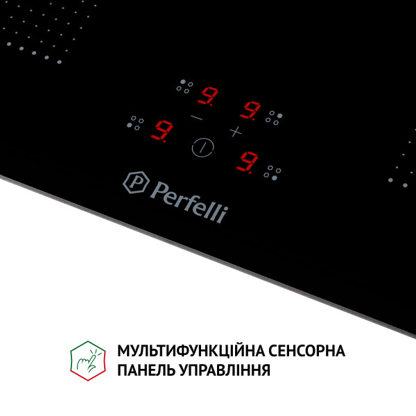 Фото - Варильна поверхня електрична Perfelli HI 674 BL