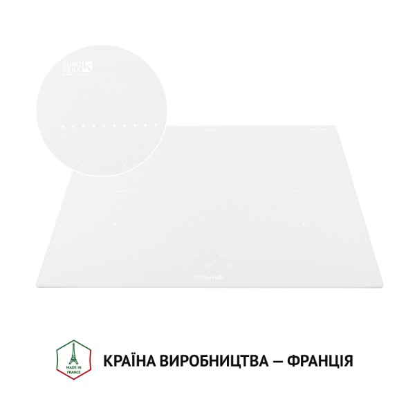 Фото - Варильна поверхня електрична Perfelli HI 684 WH