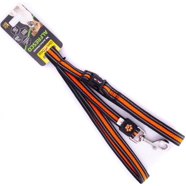 Фото - Поводок для собак GimDog Alfresco 120 см Оранжевый (8009632059549)