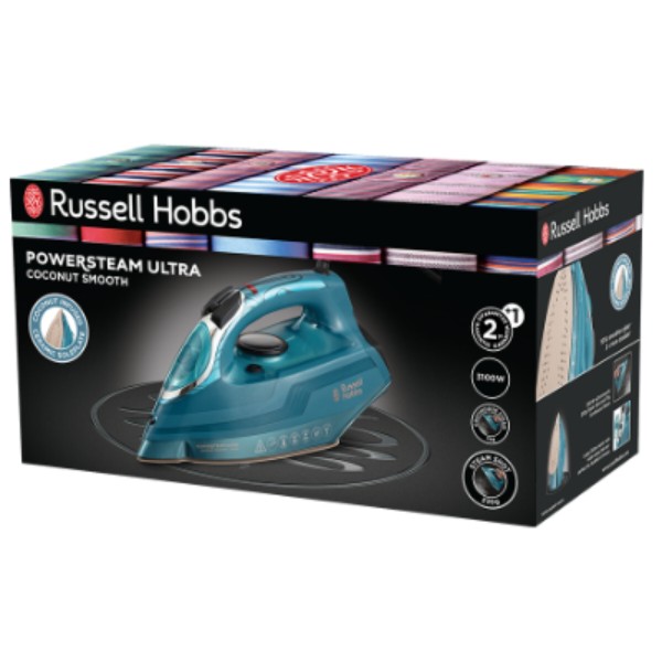 Фото - Утюг Russell Hobbs 26340-56 Powersteam Ultra Coconut Smooth iron