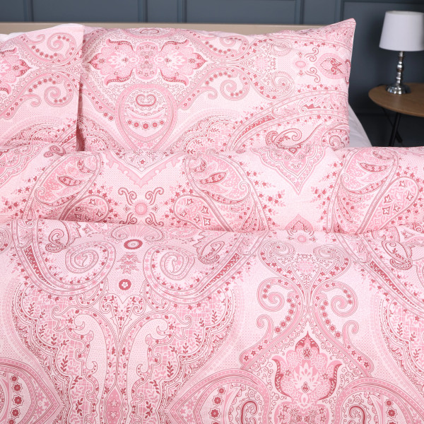 Фото - Комплект постельного белья MirSon 143х210 см 17-0770 Powder Paisley Ranforce Elite (2200011132297)