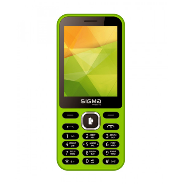 Фото - Мобільний телефон Sigma mobile X-style 31 Power Dual Sim Green