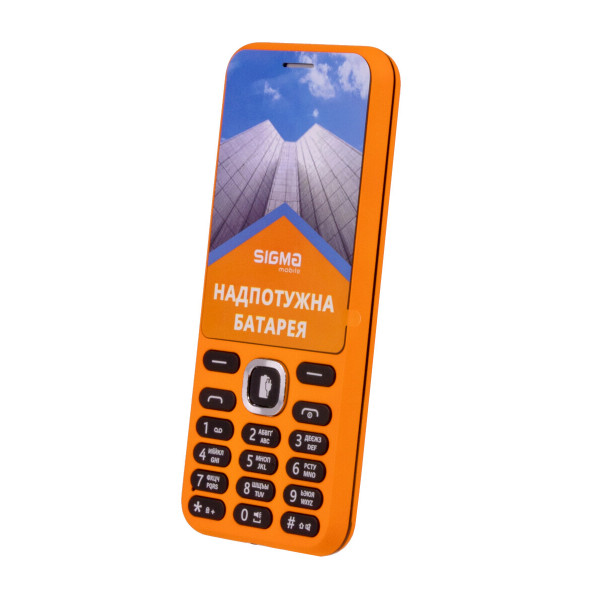 Фото - Мобільний телефон Sigma mobile X-style 31 Power Dual Sim Orange