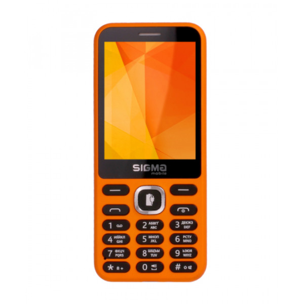 Фото - Мобільний телефон Sigma mobile X-style 31 Power Dual Sim Orange