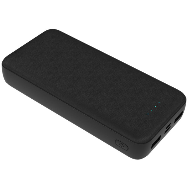 Фото - Батарея мобильная Platinet 20000 mAh +CHARGER 20W PD +Cable Black (PMPB20SETB)