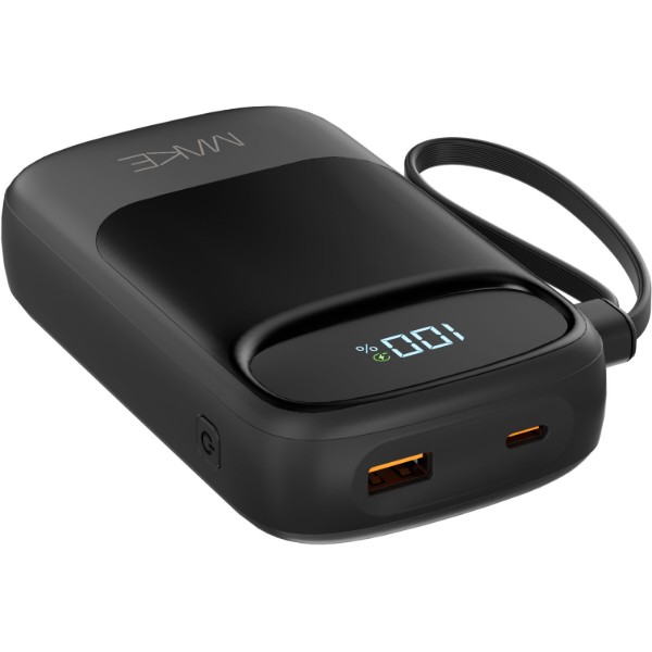 Фото - Батарея мобильная MAKE 20000mAh 30W Pro Black (MPB-2010PBK)