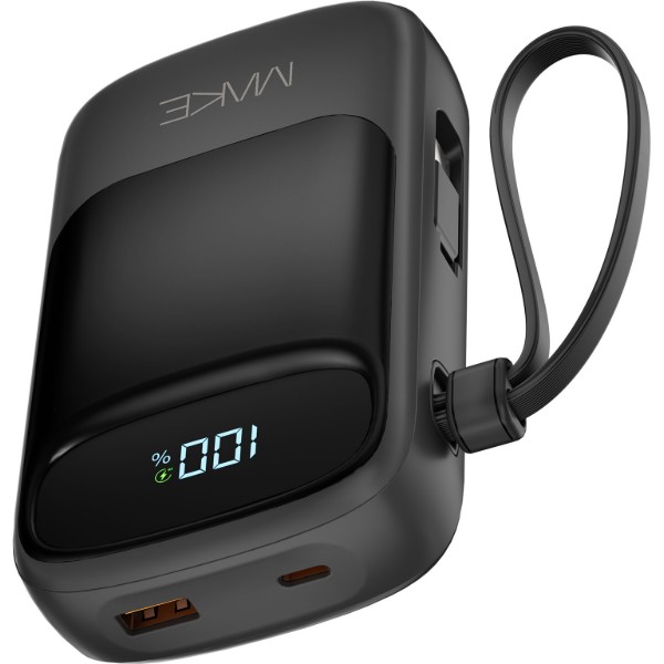 Фото - Батарея мобильная MAKE 20000mAh 30W Pro Black (MPB-2010PBK)