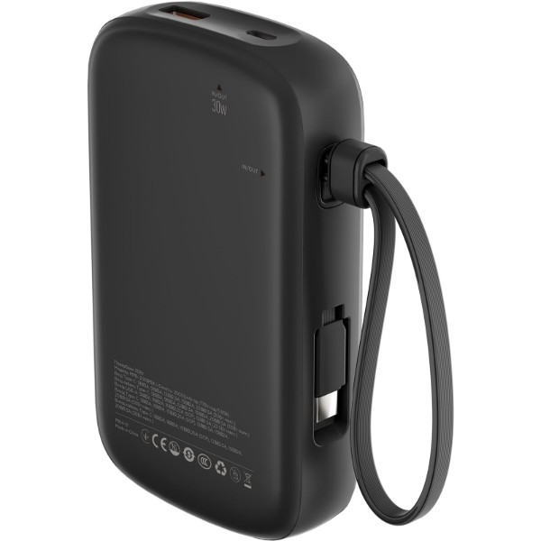 Фото - Батарея мобильная MAKE 20000mAh 30W Pro Black (MPB-2010PBK)