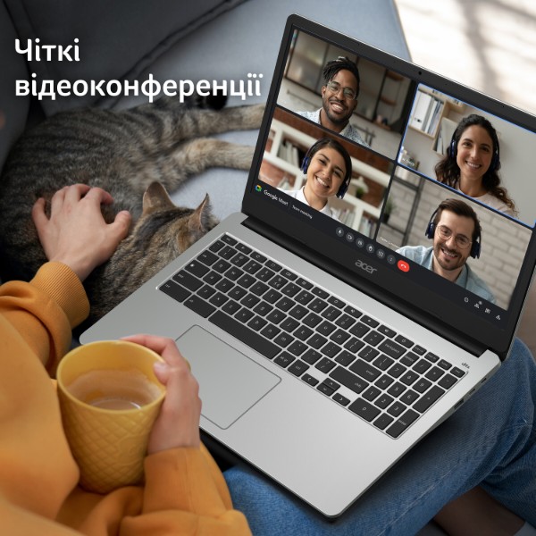 Фото - Ноутбук Acer Chromebook CB315-4H (NX.KB9EU.001) Silver