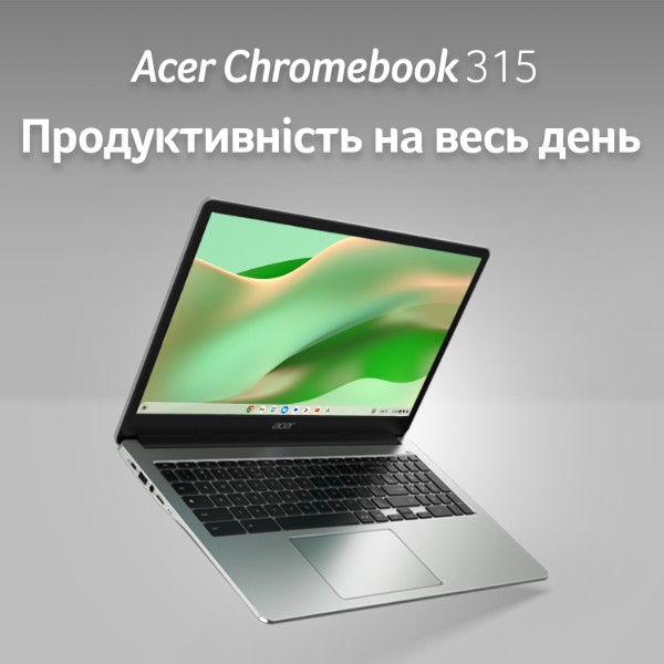 Фото - Ноутбук Acer Chromebook CB315-4H (NX.KB9EU.001) Silver