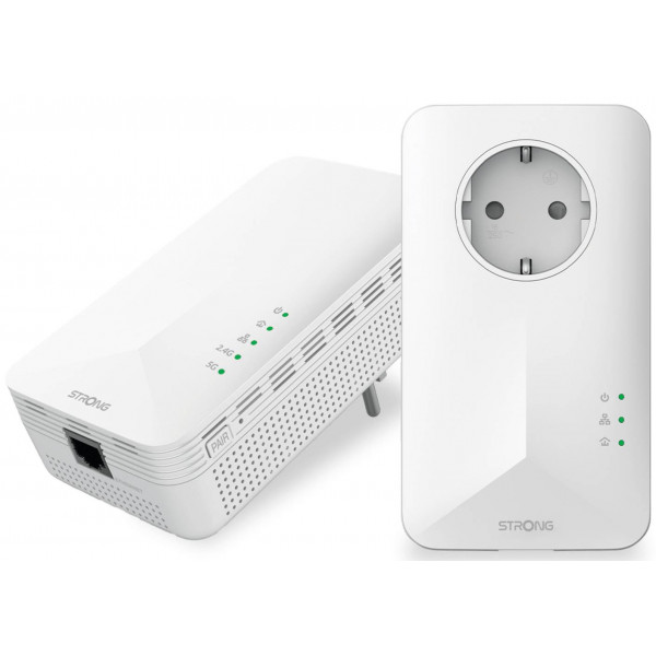Фото - Підсилювач бездротового сигнала Strong Powerline WiFi 1000 DUO V2