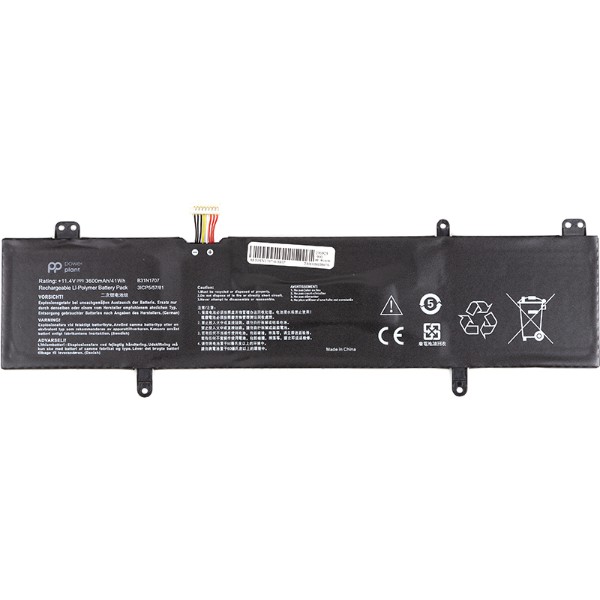 Фото - Аккумулятор для ноутбука PowerPlant ASUS VivoBook 14 X411UA (B31N1707) 11.4V 3600mAh (NB431793)