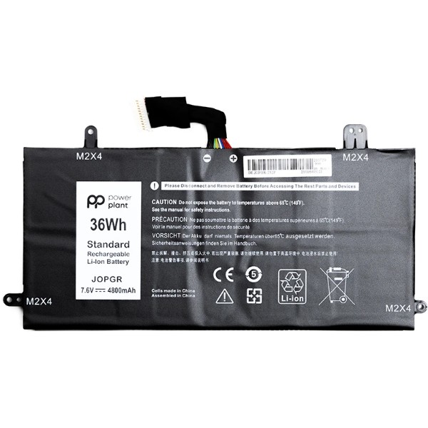 Фото - Акумулятор для ноутбука PowerPlant DELL Latitude 5285 Series (J0PGR) 7.6V 4800mAh (NB441464)