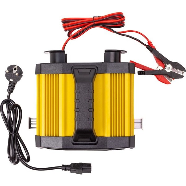 Фото - Зарядний пристрій для авто PowerPlant для LiFePO4 акум. 12V 25A/24V 15A (NV822744)