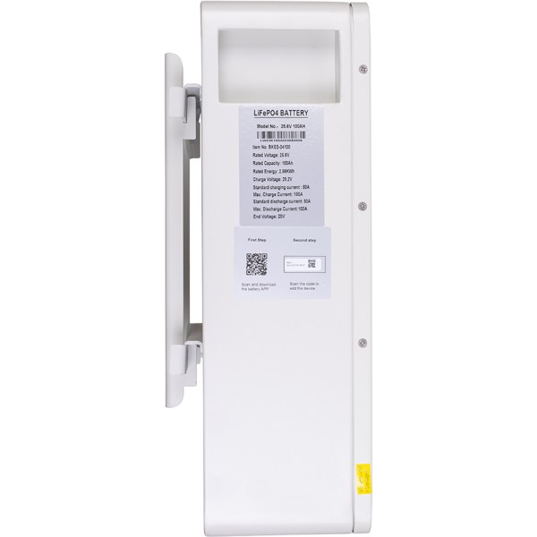 Фото - Батарея для сонячного інвертора PowerPlant LiFePO4 25.6V 100Ah 2560Wh (NV823185)