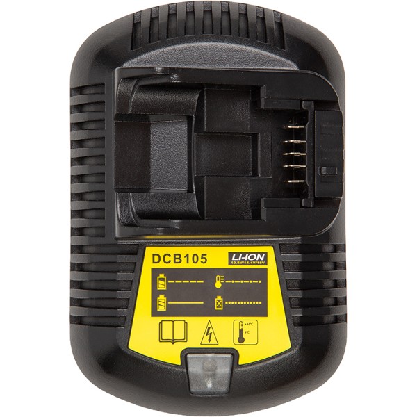 Фото - З/У к аккумуляторной батарее для электроинструментов PowerPlant для DEWALT DCB105, 12V-20V 1.5A, Li-ion (TB921478)