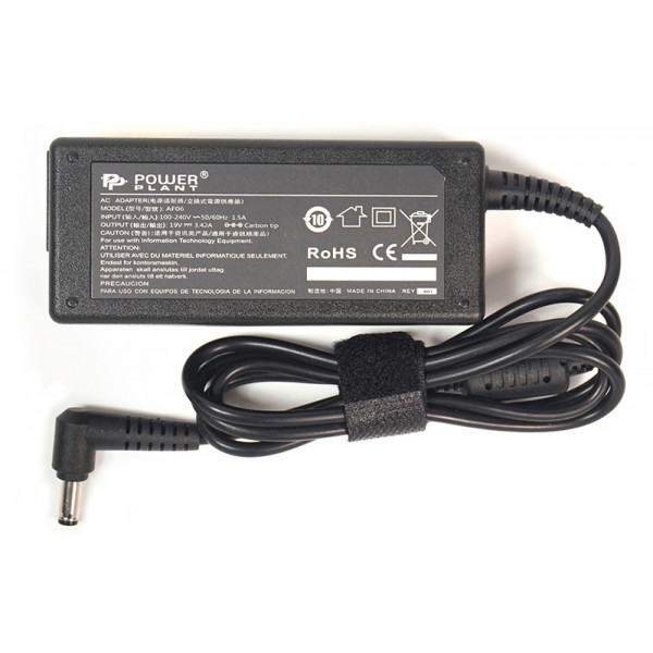 Фото - Зарядний пристрій для ноутбука PowerPlant Asus 220V 65W 19V 3.42A (AS65F4014) Фото - Зарядний пристрій для ноутбука PowerPlant Asus 220V 65W 19V 3.42A (AS65F4014)