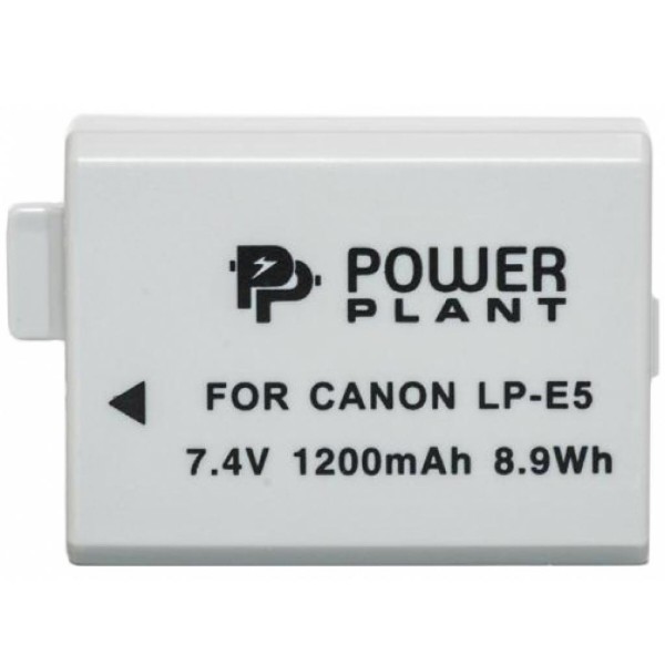 Фото - Акумулятор для фотокамери PowerPlant Canon LP-E5 1200mAh (DV00DV1225)