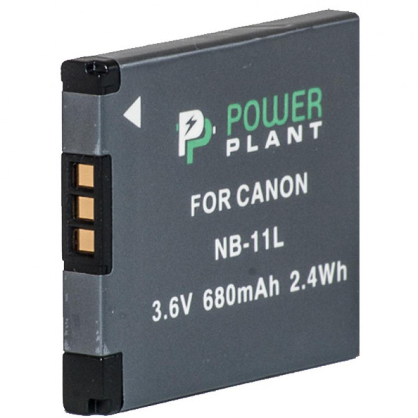 Фото - Аккумулятор для фотокамеры PowerPlant Canon NB-11L 680mAh (DV00DV1303)
