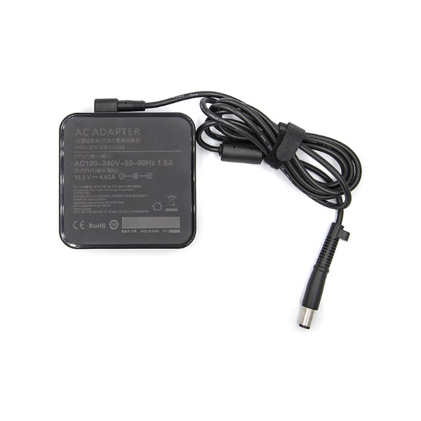 Фото - Зарядний пристрій для ноутбука PowerPlant Dell 220V 19.5V 90W 4.62A (WM-DE90G7450)