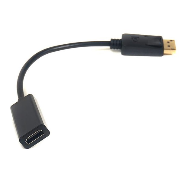 Фото - Переходник HDMI PowerPlant DisplayPort-HDMI 0.2m Black (CA910465)