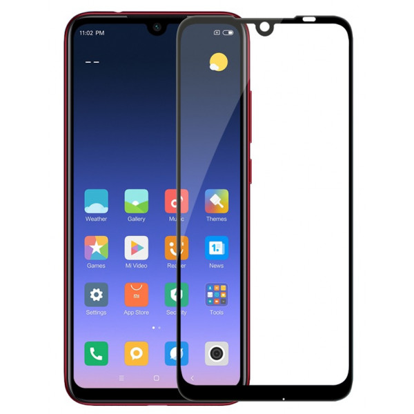 Фото - Захисне скло для смартфону PowerPlant Full screen for Xiaomi Redmi Note 7 Pro Black